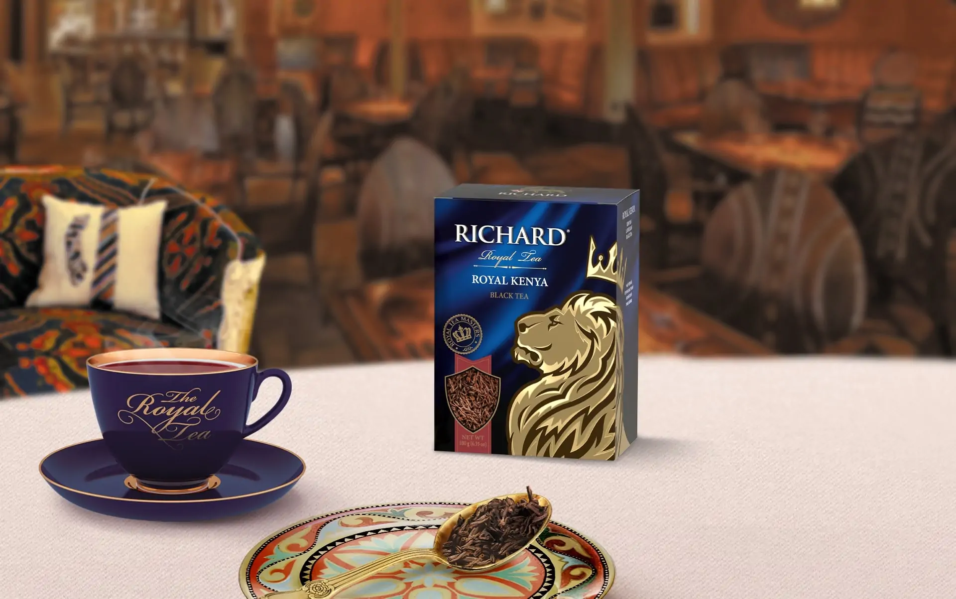 Кенийский черный чай Ричард Royal Kenya 180г купить