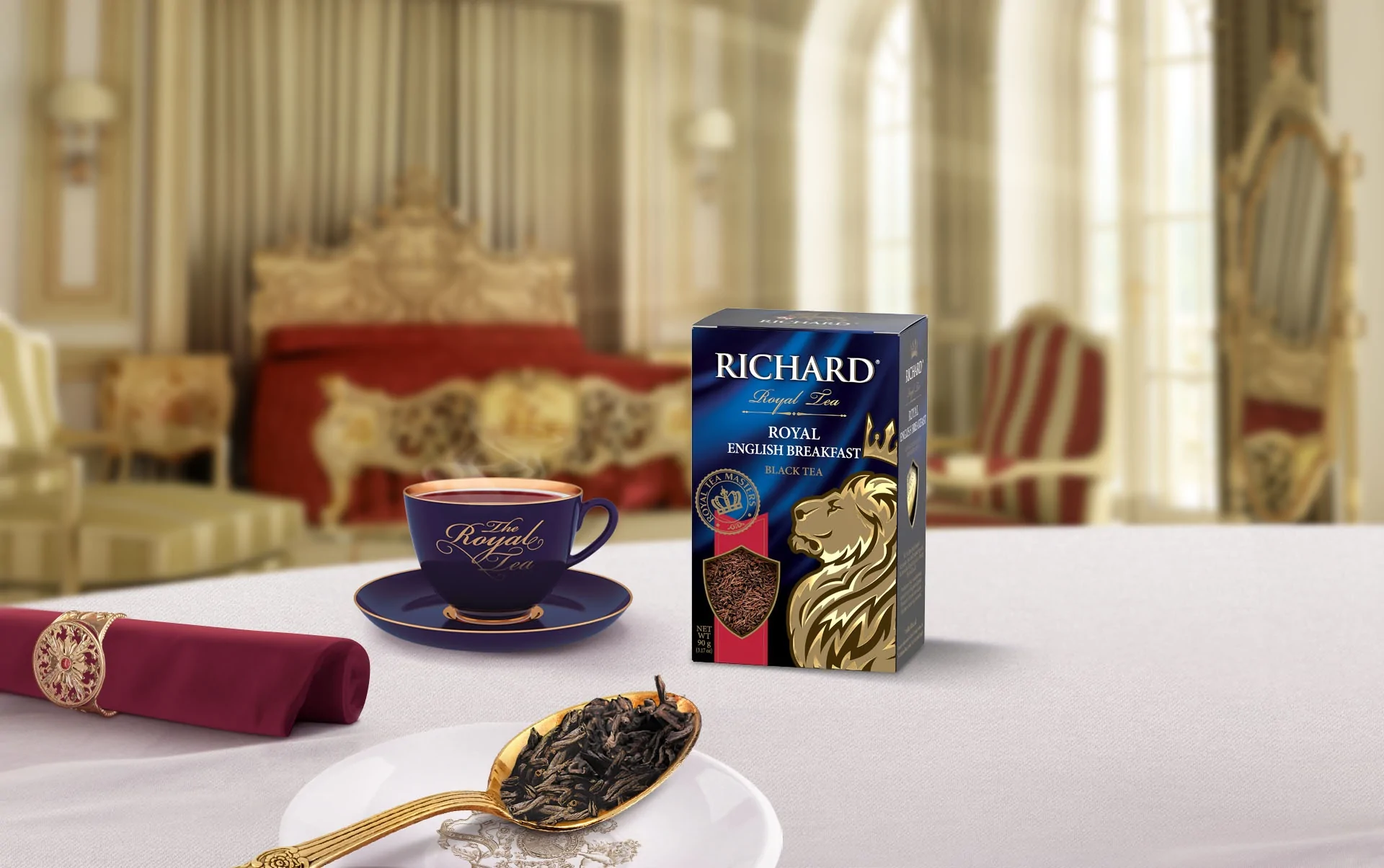 Английский черный чай Ричард Royal English Breakfast 90г купить
