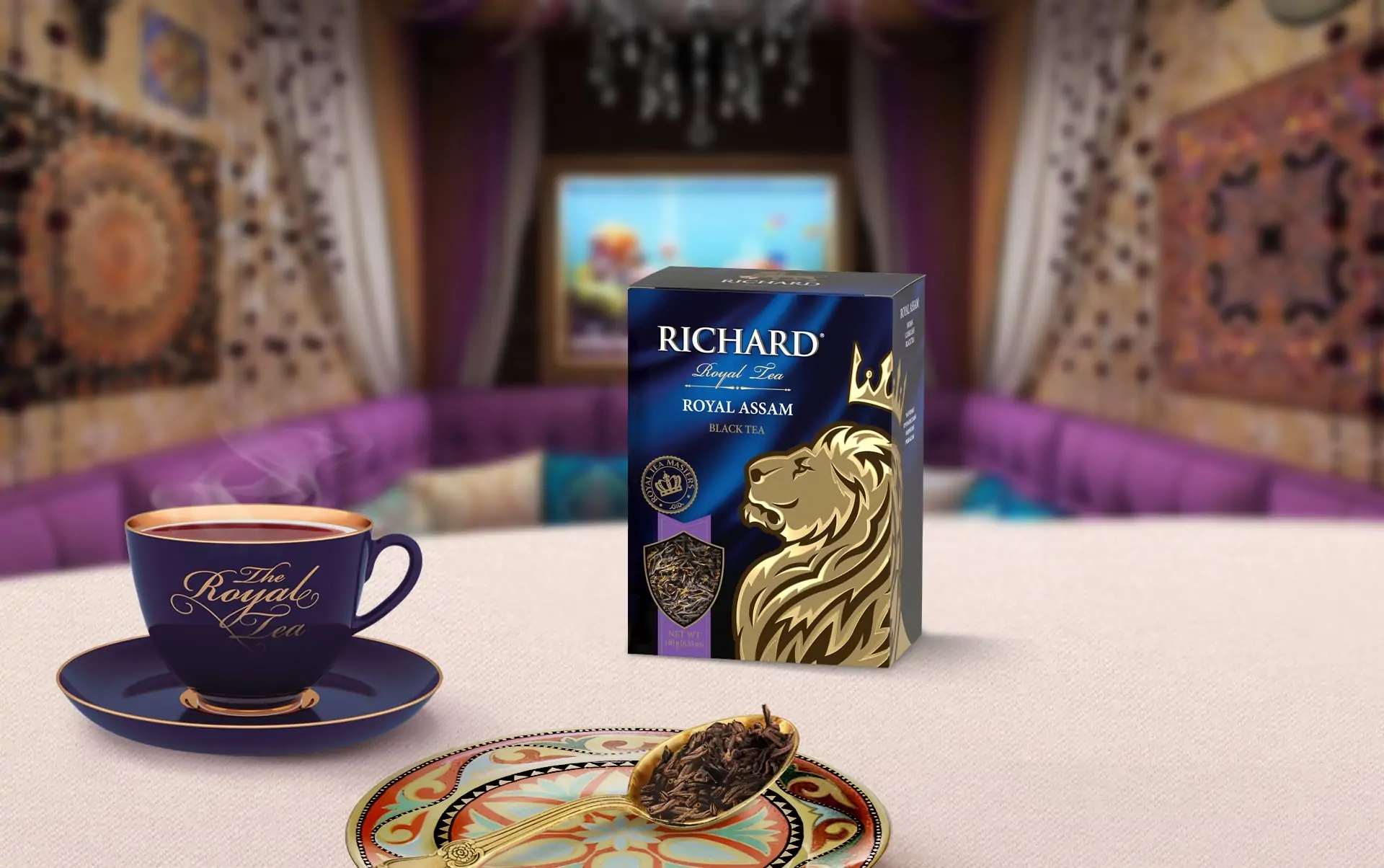 Черный чай Ричард Ассам Royal Assam 180г купить