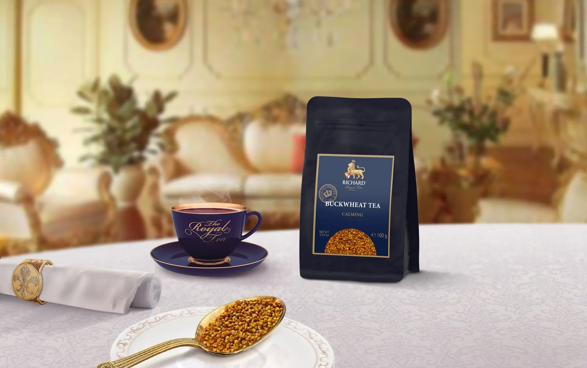 Премиальный чай Richard Buckwheat Tea 100г купить
