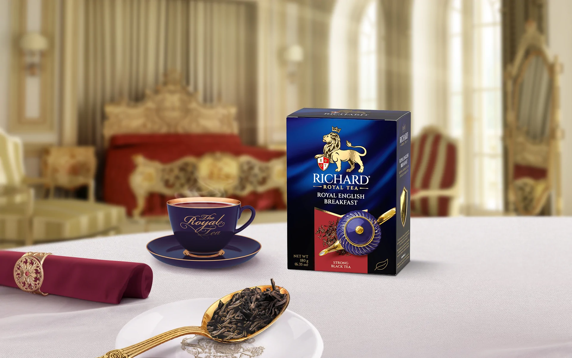 Английский черный чай Ричард Royal English Breakfast 180г купить