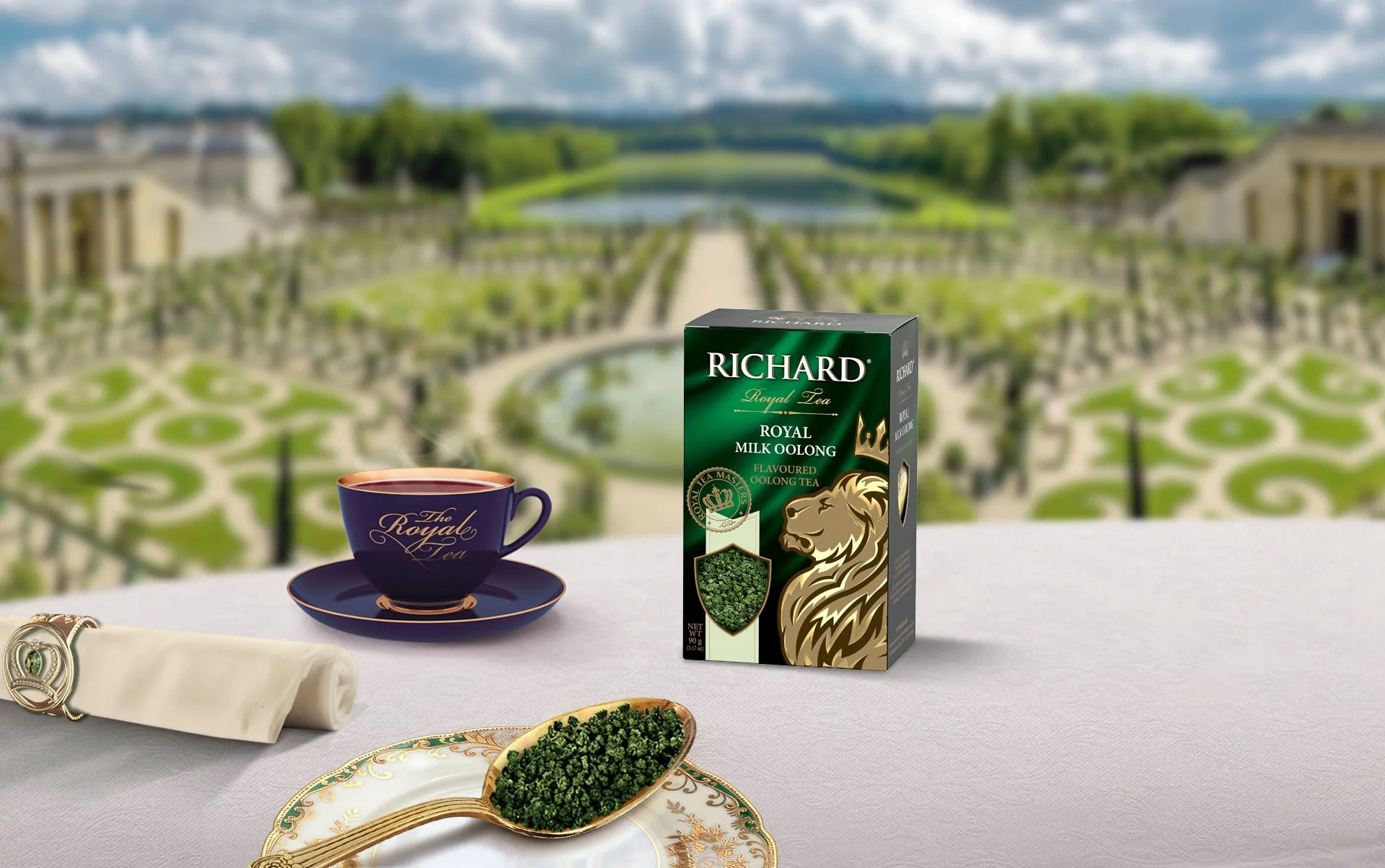 Зеленый чай Ричард с мятой Royal Moroccan Mint 90г купить