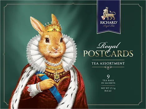 Royal Postcards Tea Assortment New Year