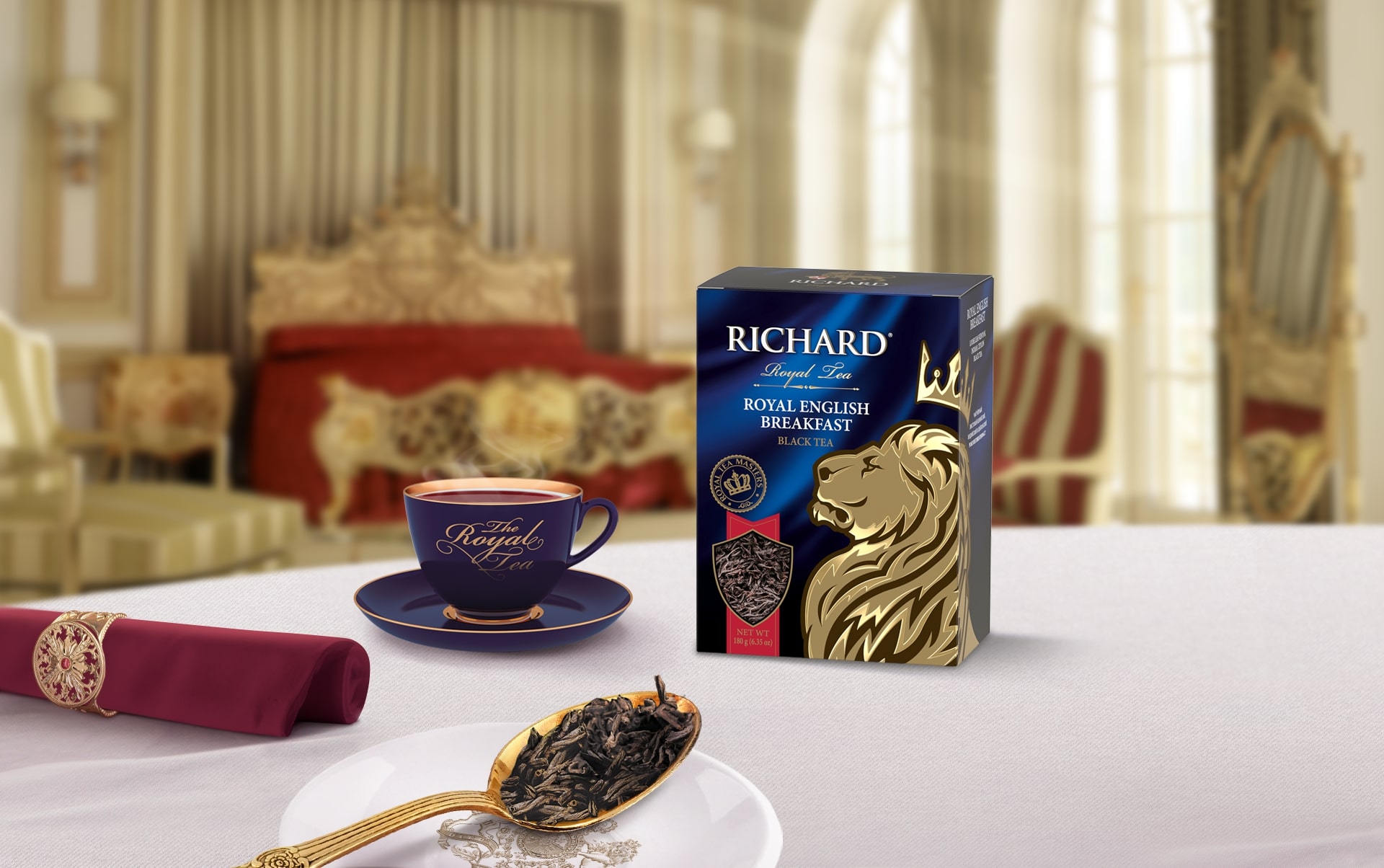 Английский черный чай Ричард Royal English Breakfast 180г купить